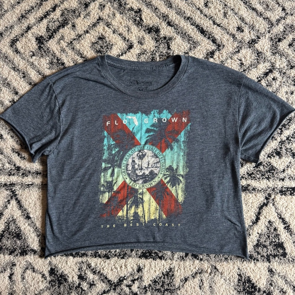 Women's FloGrown Graphic Crop Top